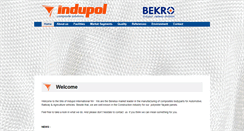 Desktop Screenshot of indupol.com